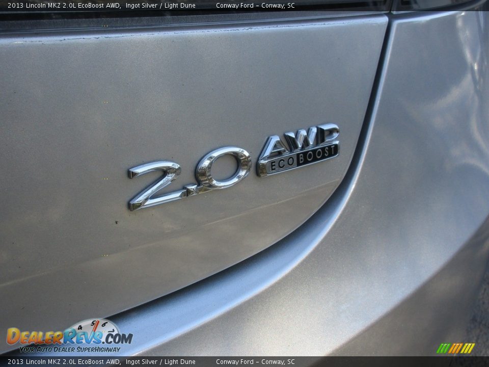 2013 Lincoln MKZ 2.0L EcoBoost AWD Ingot Silver / Light Dune Photo #5