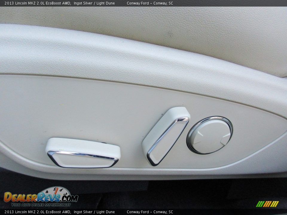 2013 Lincoln MKZ 2.0L EcoBoost AWD Ingot Silver / Light Dune Photo #17