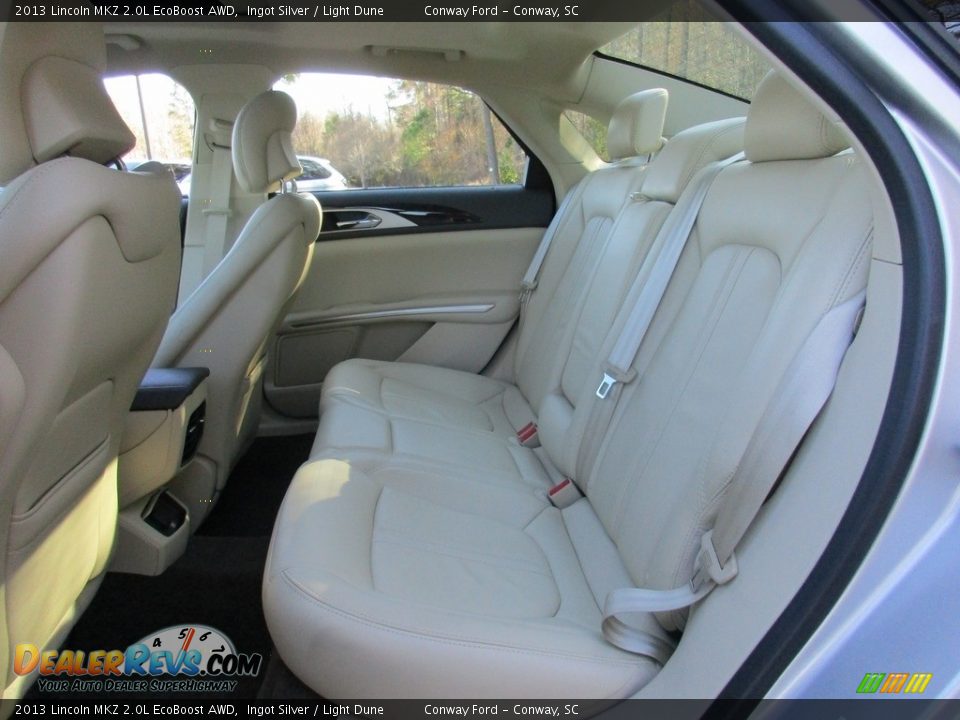 Rear Seat of 2013 Lincoln MKZ 2.0L EcoBoost AWD Photo #19