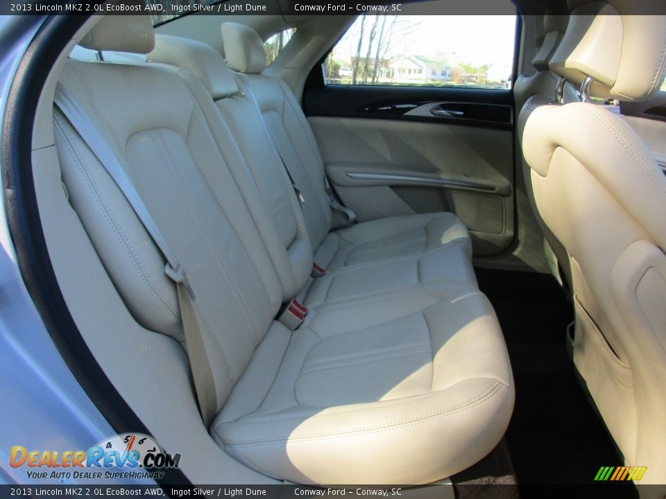 Rear Seat of 2013 Lincoln MKZ 2.0L EcoBoost AWD Photo #20