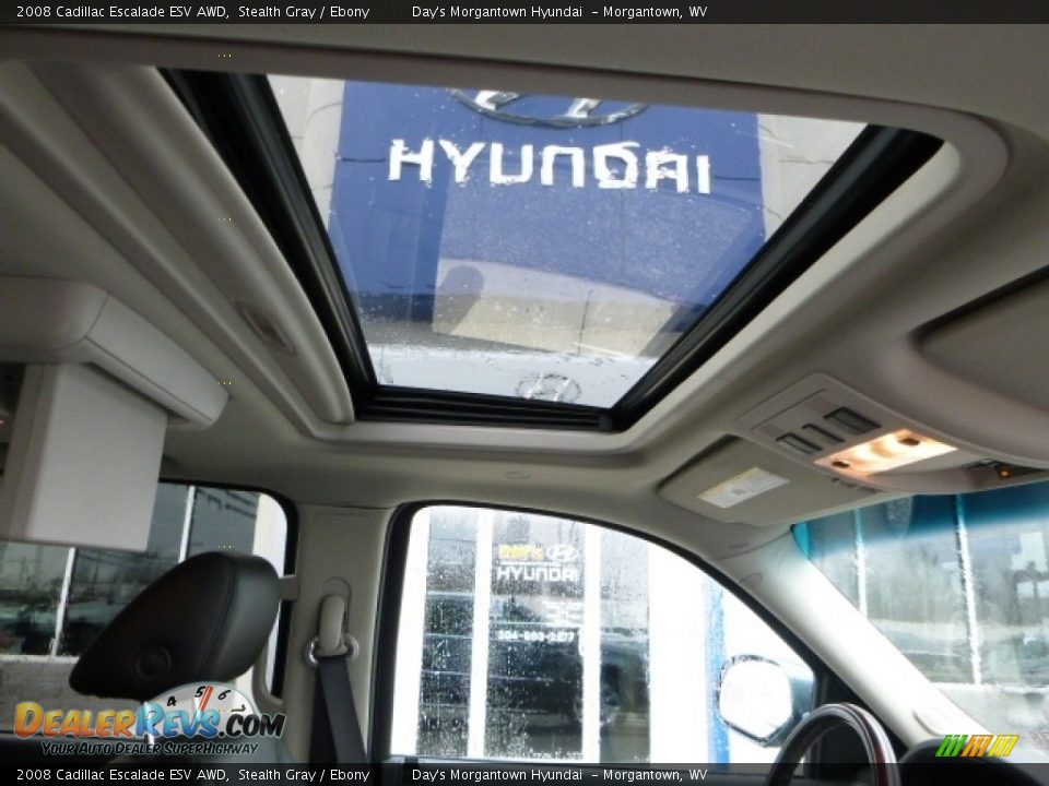 2008 Cadillac Escalade ESV AWD Stealth Gray / Ebony Photo #6