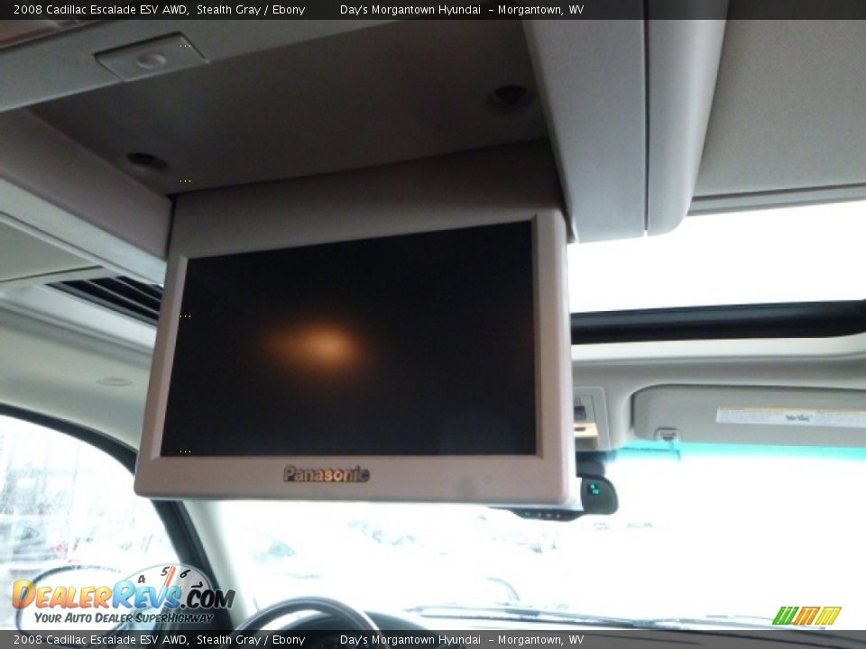 2008 Cadillac Escalade ESV AWD Stealth Gray / Ebony Photo #9