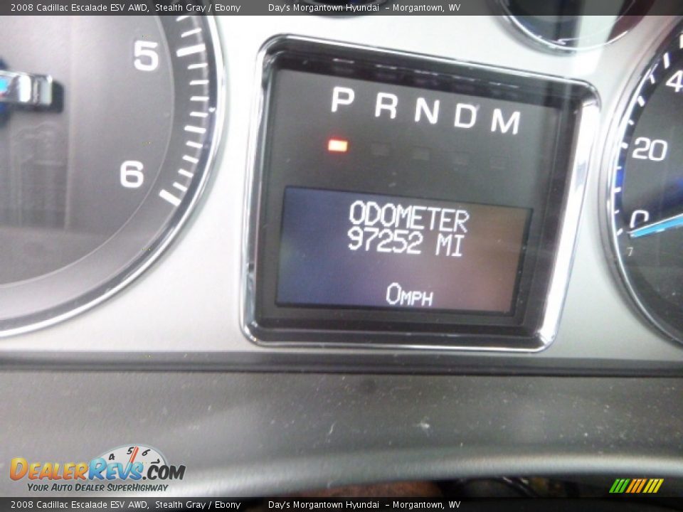 2008 Cadillac Escalade ESV AWD Stealth Gray / Ebony Photo #30