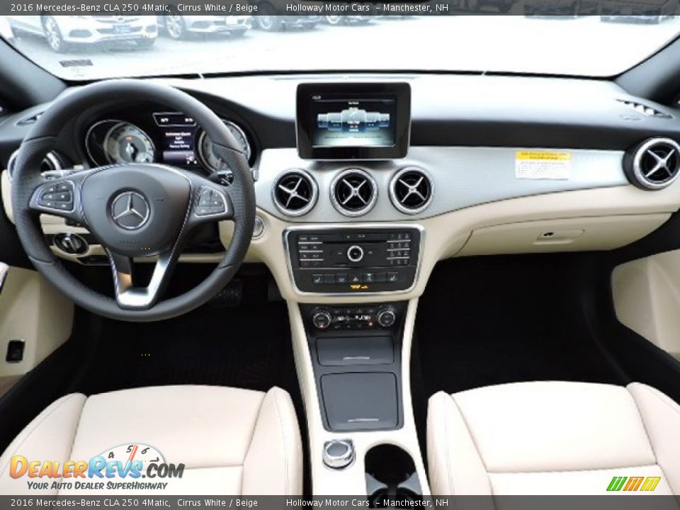 Beige Interior - 2016 Mercedes-Benz CLA 250 4Matic Photo #6