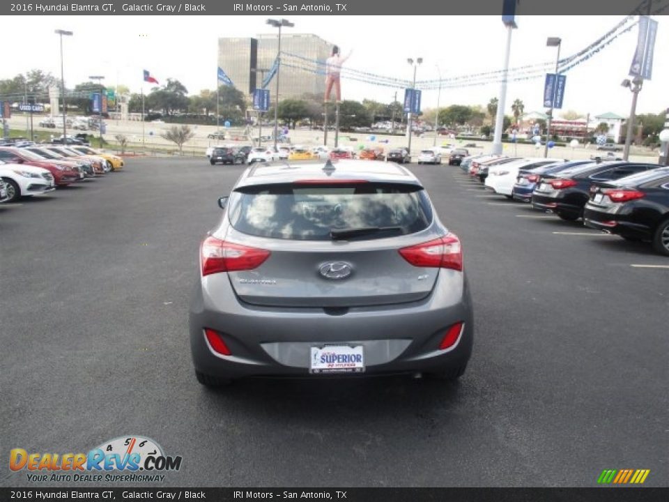 2016 Hyundai Elantra GT Galactic Gray / Black Photo #6