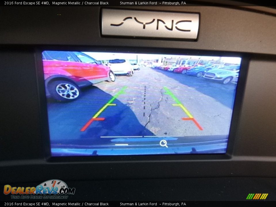 2016 Ford Escape SE 4WD Magnetic Metallic / Charcoal Black Photo #14