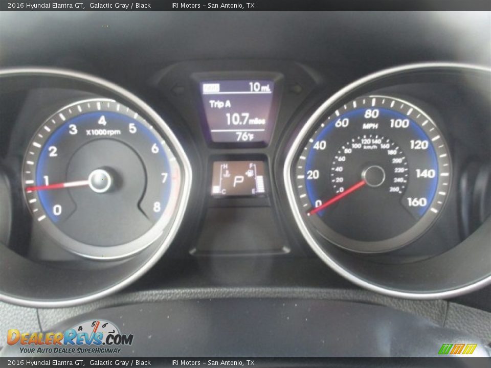 2016 Hyundai Elantra GT Galactic Gray / Black Photo #18