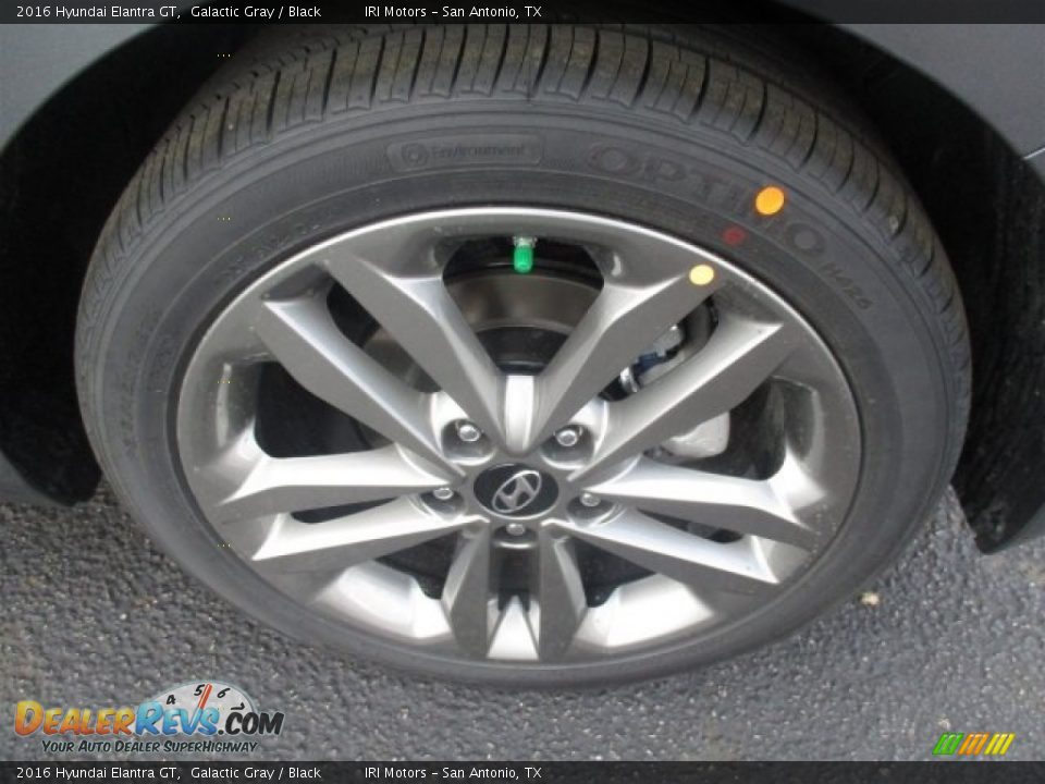2016 Hyundai Elantra GT Galactic Gray / Black Photo #20