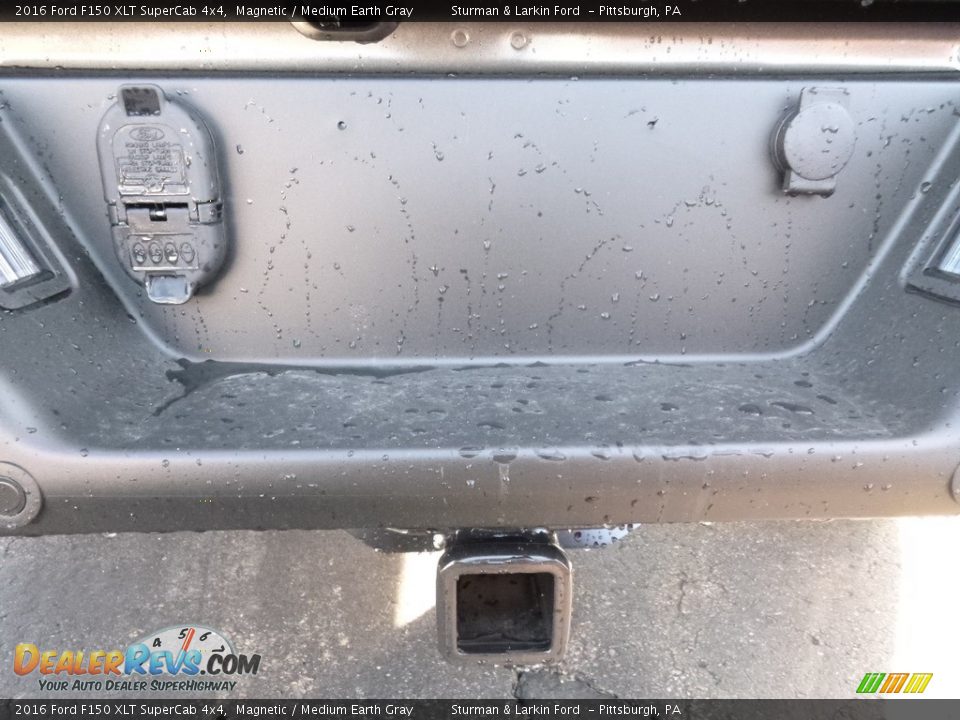 2016 Ford F150 XLT SuperCab 4x4 Magnetic / Medium Earth Gray Photo #14