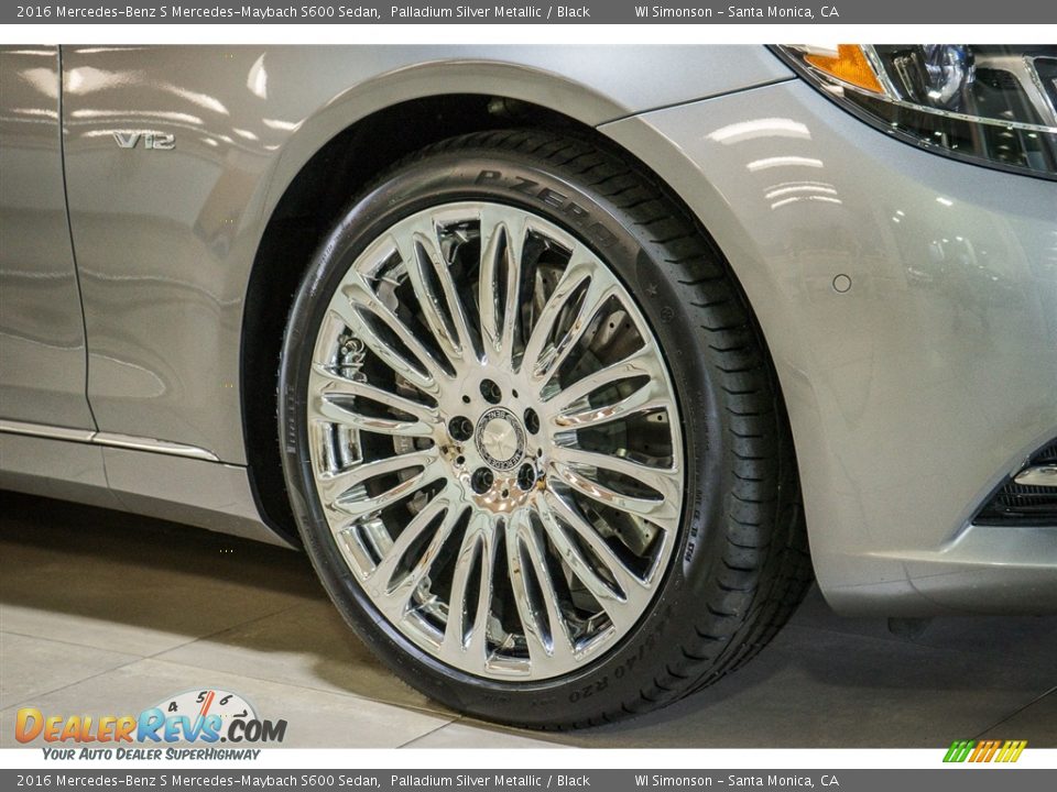2016 Mercedes-Benz S Mercedes-Maybach S600 Sedan Wheel Photo #9