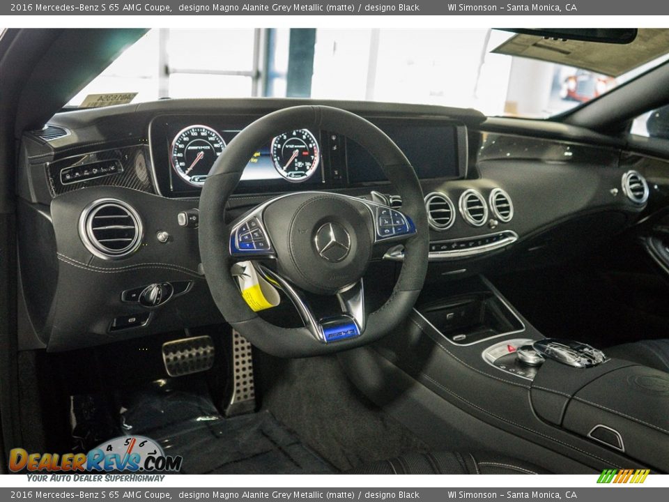 2016 Mercedes-Benz S 65 AMG Coupe designo Magno Alanite Grey Metallic (matte) / designo Black Photo #5