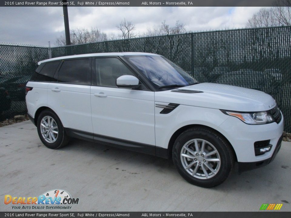 2016 Land Rover Range Rover Sport SE Fuji White / Espresso/Almond Photo #1