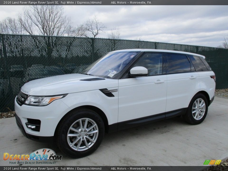 2016 Land Rover Range Rover Sport SE Fuji White / Espresso/Almond Photo #8