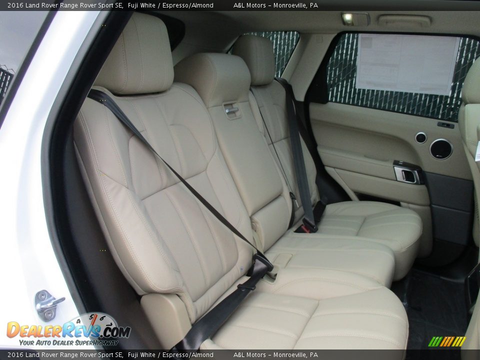 Rear Seat of 2016 Land Rover Range Rover Sport SE Photo #13