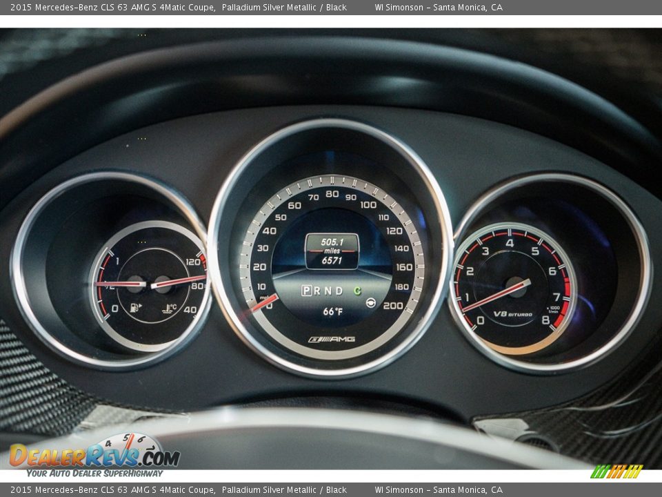 2015 Mercedes-Benz CLS 63 AMG S 4Matic Coupe Gauges Photo #7