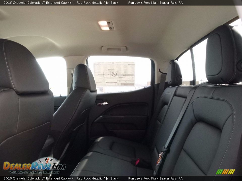 2016 Chevrolet Colorado LT Extended Cab 4x4 Red Rock Metallic / Jet Black Photo #11