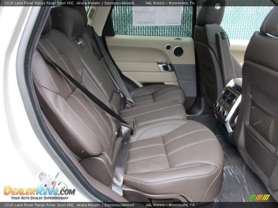 2016 Land Rover Range Rover Sport HSE Aruba Metallic / Espresso/Almond Photo #13