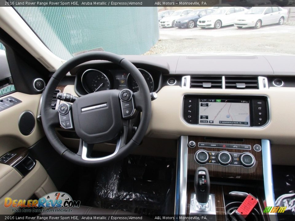 2016 Land Rover Range Rover Sport HSE Aruba Metallic / Espresso/Almond Photo #14
