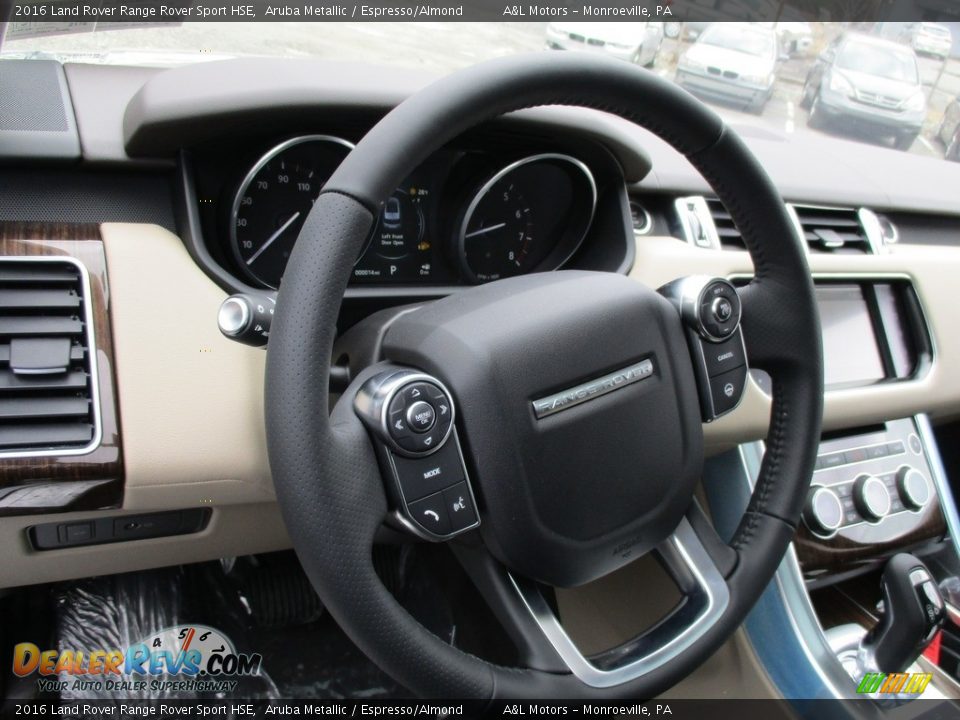2016 Land Rover Range Rover Sport HSE Aruba Metallic / Espresso/Almond Photo #15