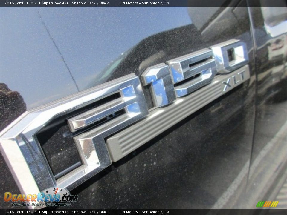 2016 Ford F150 XLT SuperCrew 4x4 Shadow Black / Black Photo #3