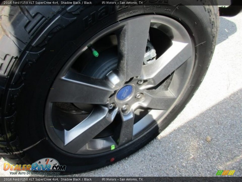 2016 Ford F150 XLT SuperCrew 4x4 Shadow Black / Black Photo #4