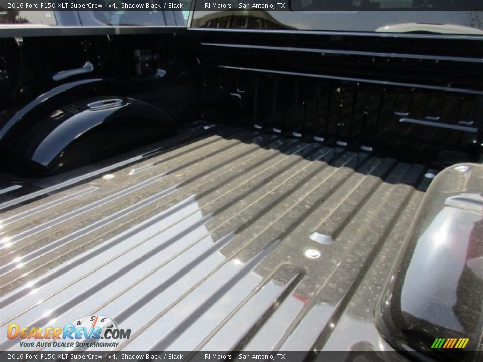 2016 Ford F150 XLT SuperCrew 4x4 Shadow Black / Black Photo #7