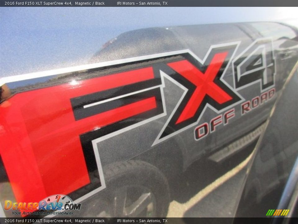 2016 Ford F150 XLT SuperCrew 4x4 Magnetic / Black Photo #8
