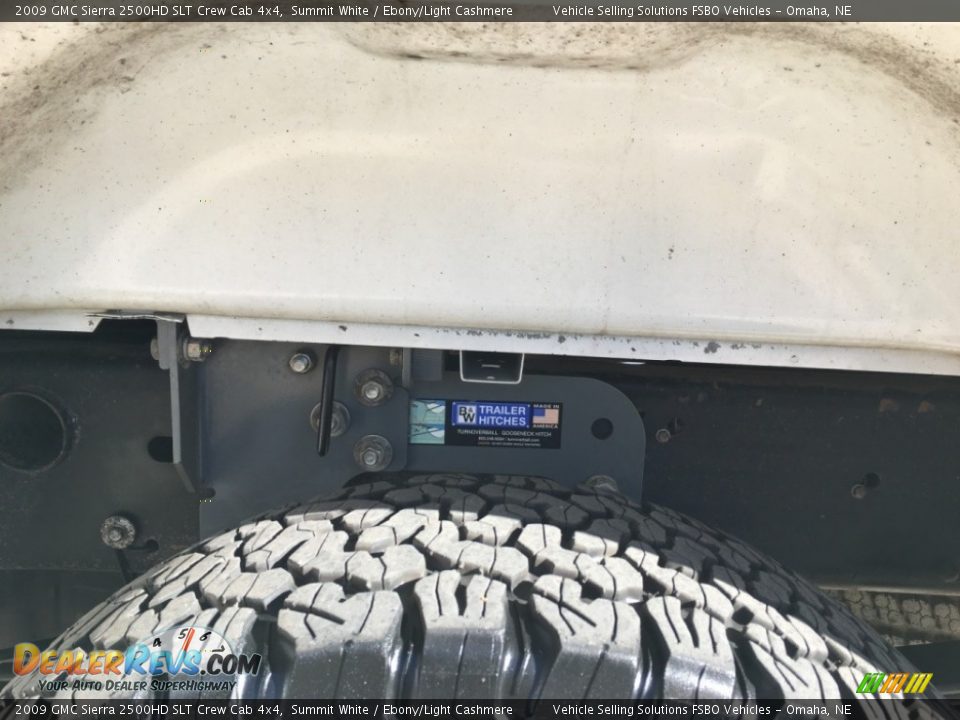 2009 GMC Sierra 2500HD SLT Crew Cab 4x4 Summit White / Ebony/Light Cashmere Photo #5