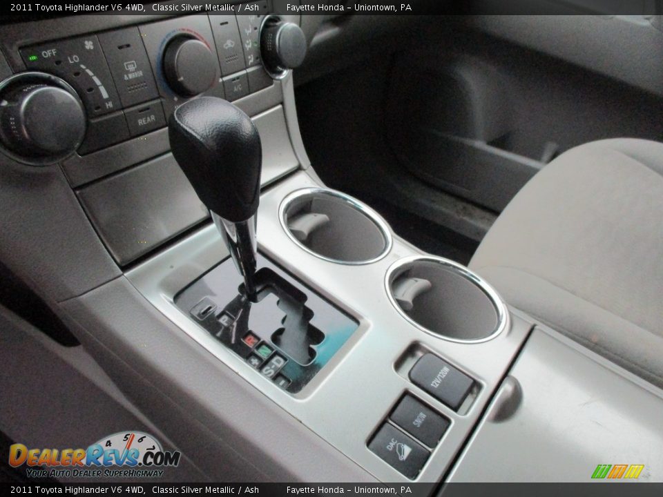 2011 Toyota Highlander V6 4WD Classic Silver Metallic / Ash Photo #11