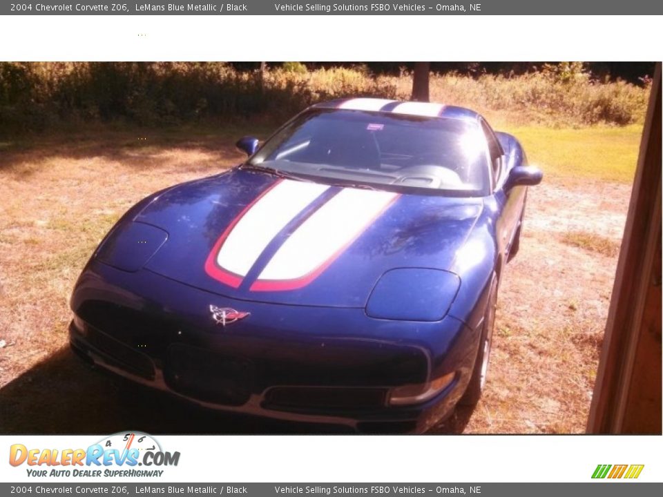 2004 Chevrolet Corvette Z06 LeMans Blue Metallic / Black Photo #1