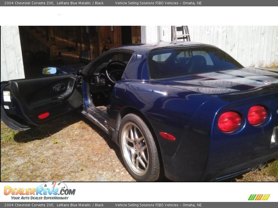 2004 Chevrolet Corvette Z06 LeMans Blue Metallic / Black Photo #3