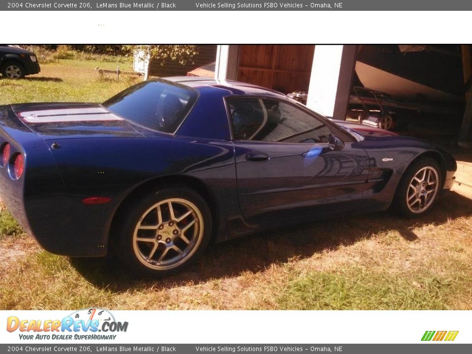 2004 Chevrolet Corvette Z06 LeMans Blue Metallic / Black Photo #6