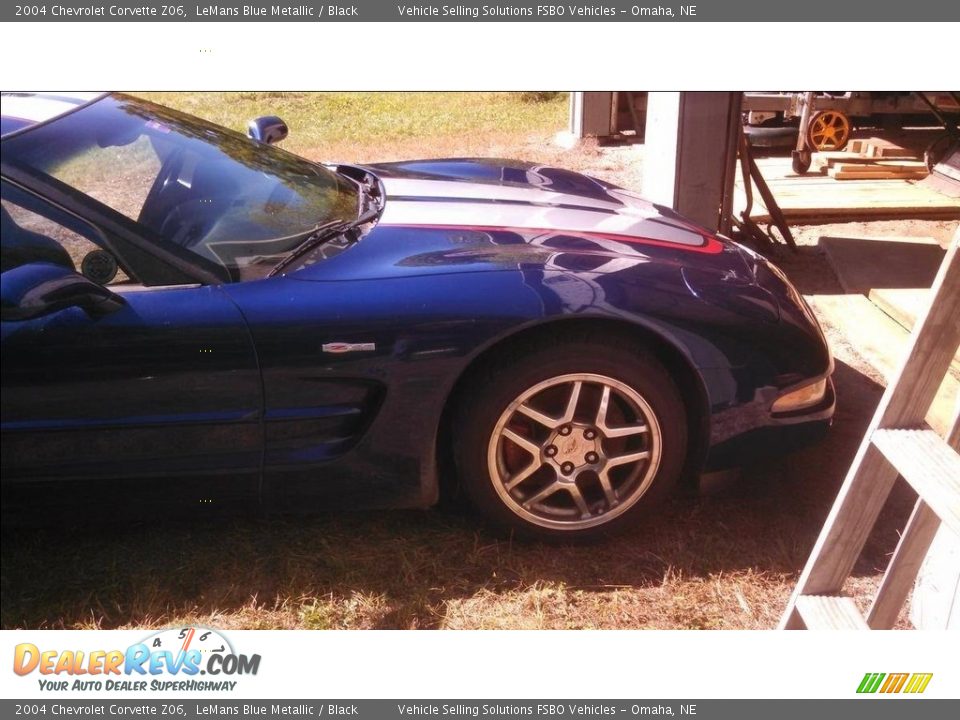 2004 Chevrolet Corvette Z06 LeMans Blue Metallic / Black Photo #8