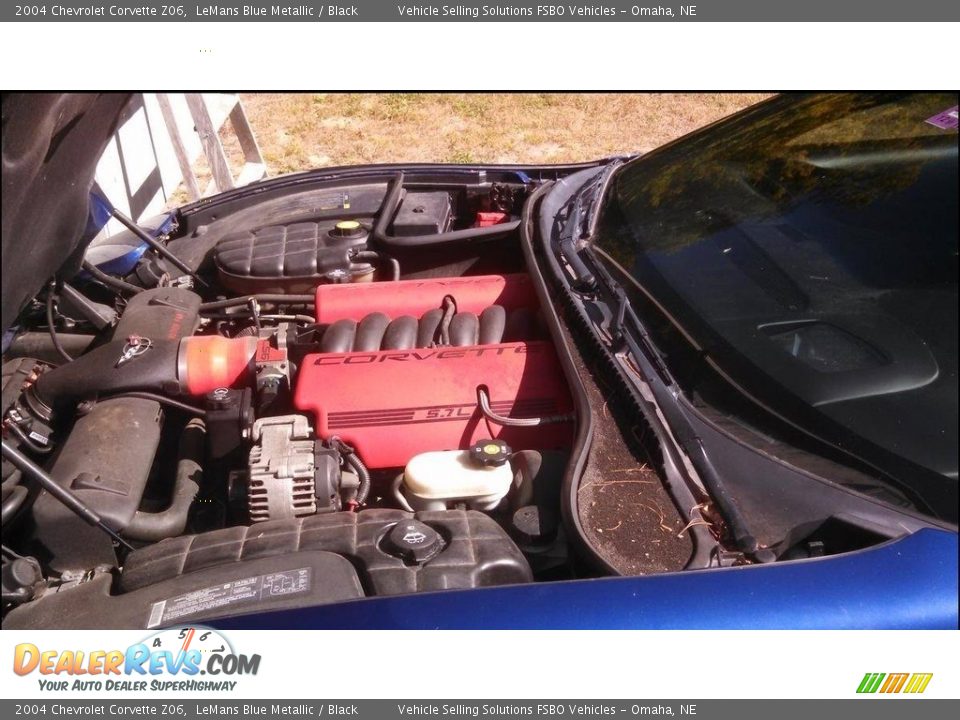 2004 Chevrolet Corvette Z06 LeMans Blue Metallic / Black Photo #17