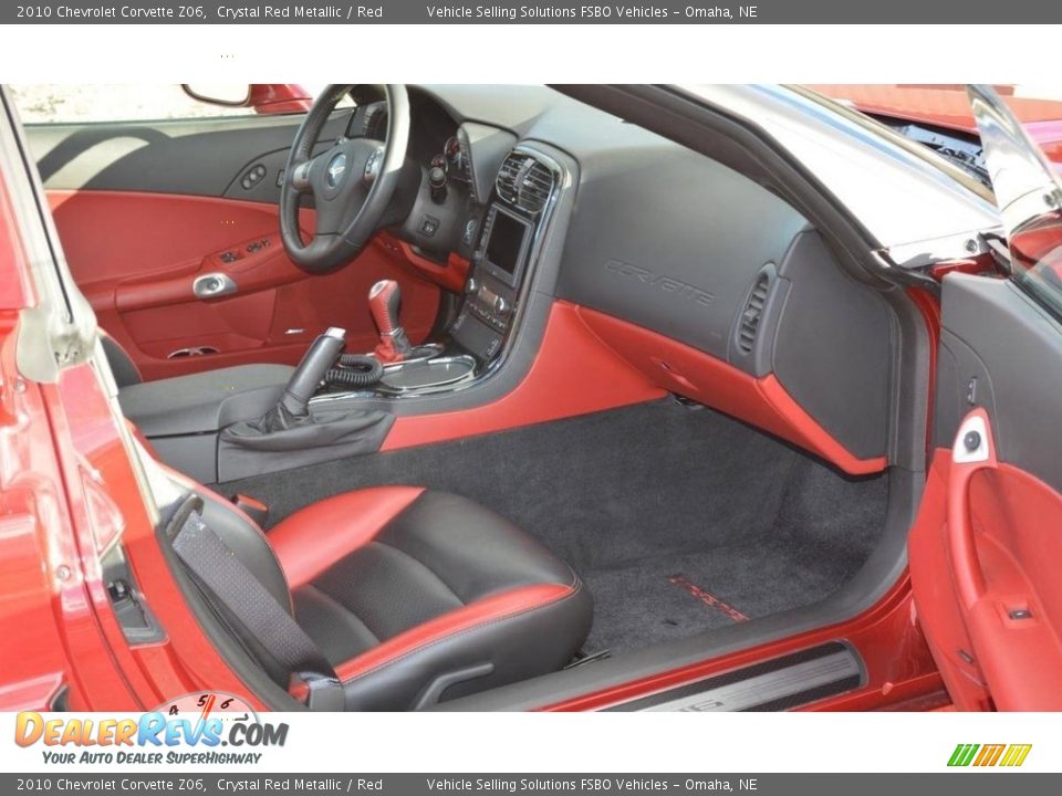 2010 Chevrolet Corvette Z06 Crystal Red Metallic / Red Photo #5