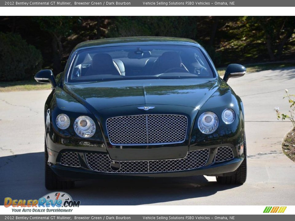 2012 Bentley Continental GT Mulliner Brewster Green / Dark Bourbon Photo #11