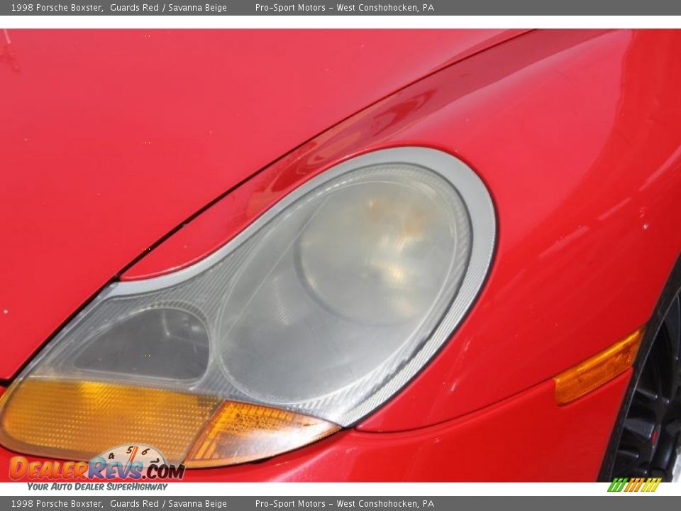 1998 Porsche Boxster Guards Red / Savanna Beige Photo #4
