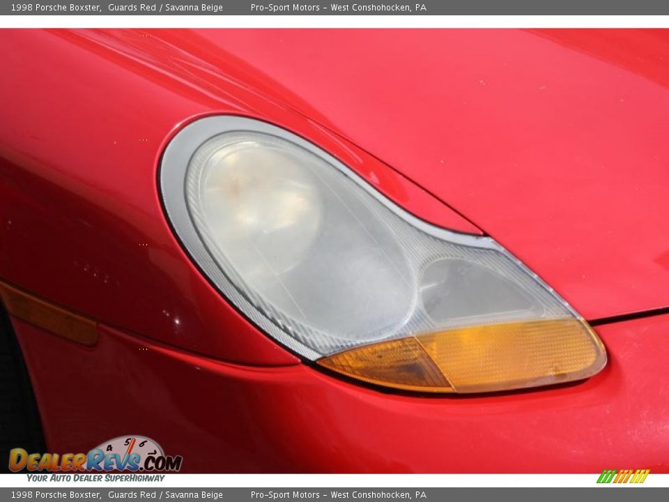 1998 Porsche Boxster Guards Red / Savanna Beige Photo #6
