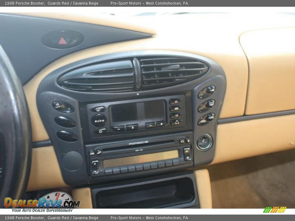 1998 Porsche Boxster Guards Red / Savanna Beige Photo #10
