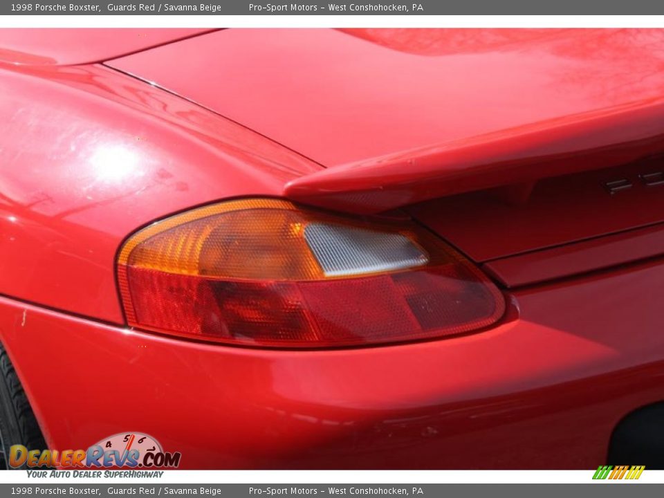 1998 Porsche Boxster Guards Red / Savanna Beige Photo #13