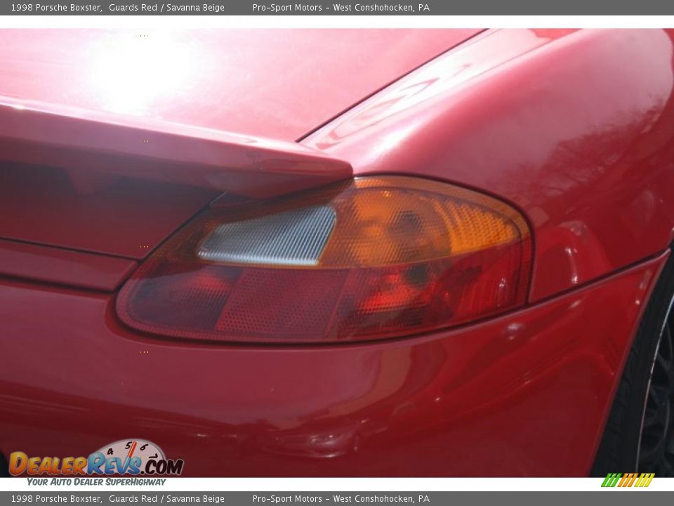 1998 Porsche Boxster Guards Red / Savanna Beige Photo #15