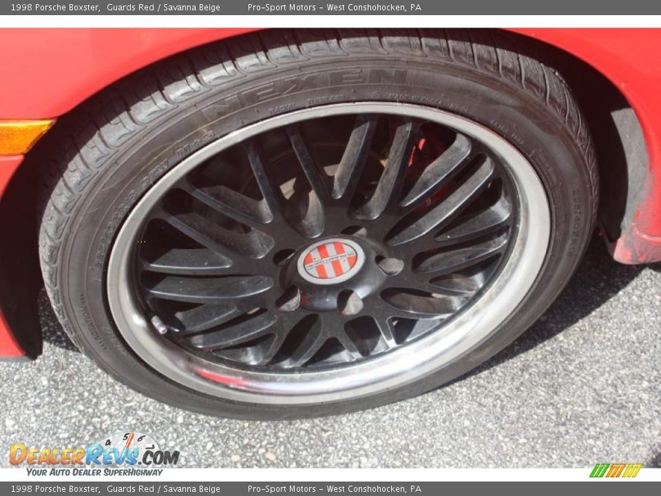 1998 Porsche Boxster Guards Red / Savanna Beige Photo #18