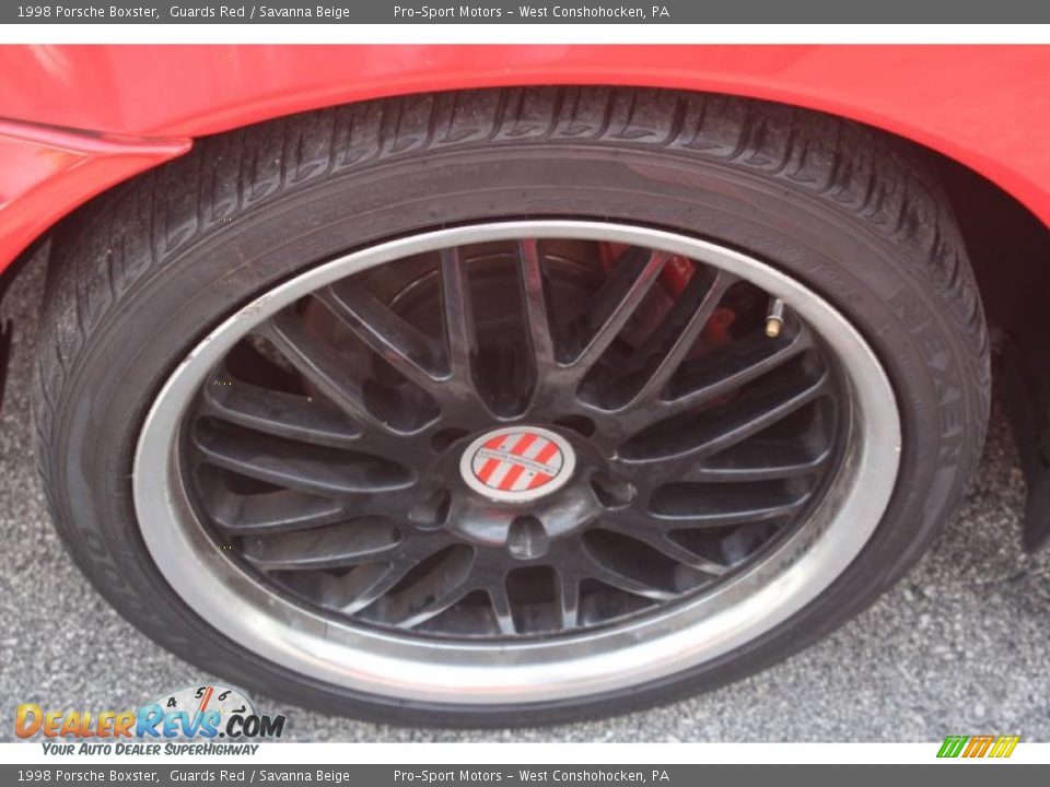 1998 Porsche Boxster Guards Red / Savanna Beige Photo #20