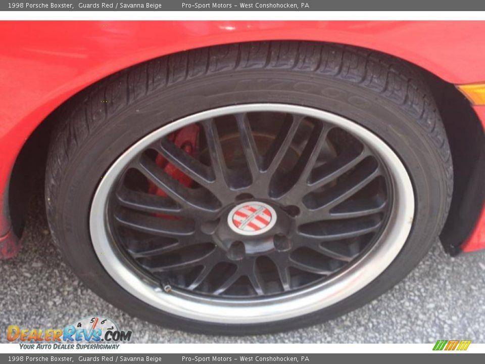 1998 Porsche Boxster Guards Red / Savanna Beige Photo #21