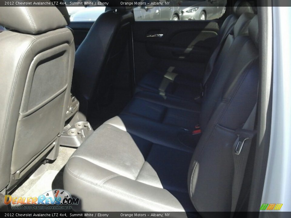 2012 Chevrolet Avalanche LTZ 4x4 Summit White / Ebony Photo #9