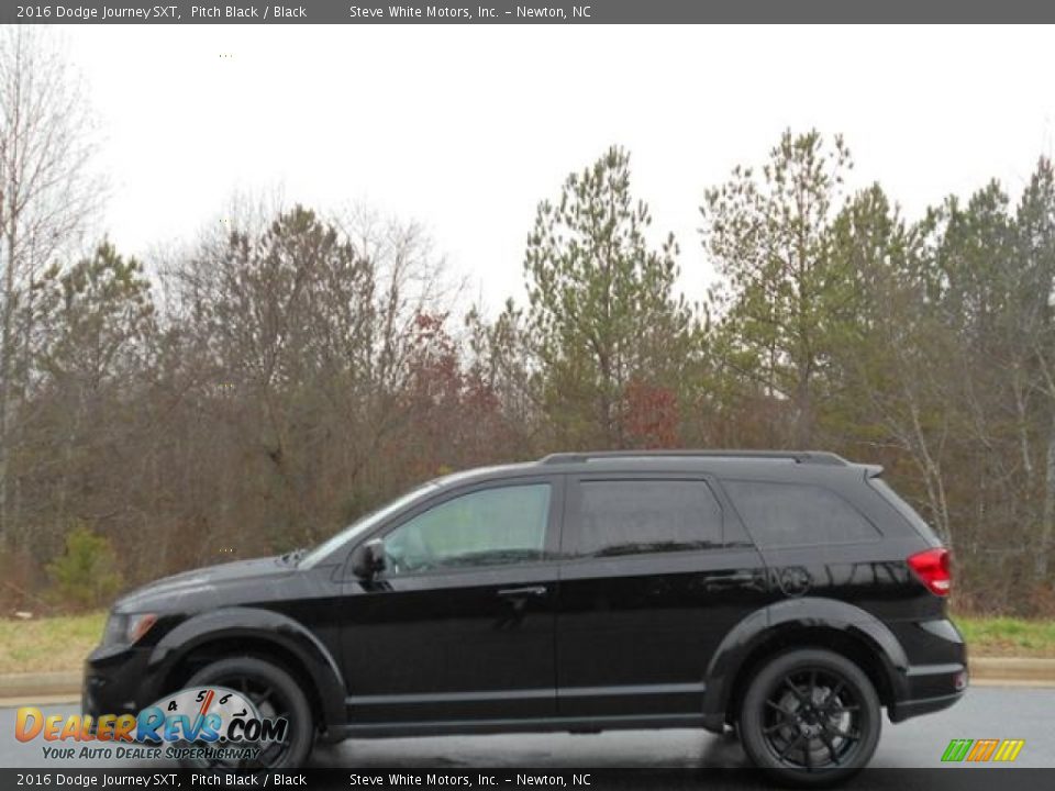 2016 Dodge Journey SXT Pitch Black / Black Photo #1