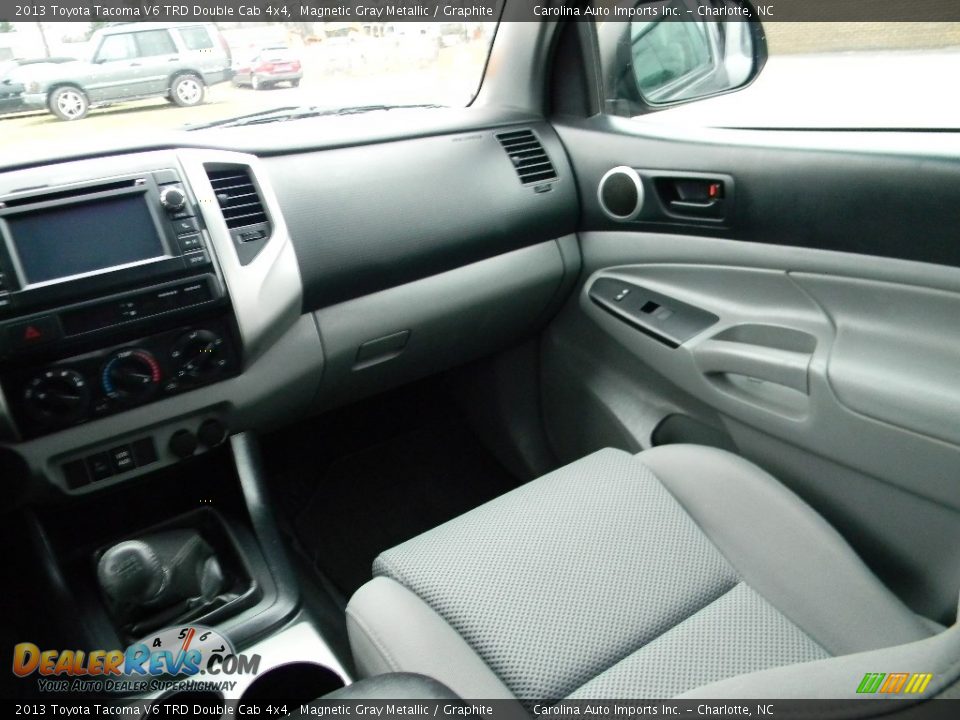 2013 Toyota Tacoma V6 TRD Double Cab 4x4 Magnetic Gray Metallic / Graphite Photo #14