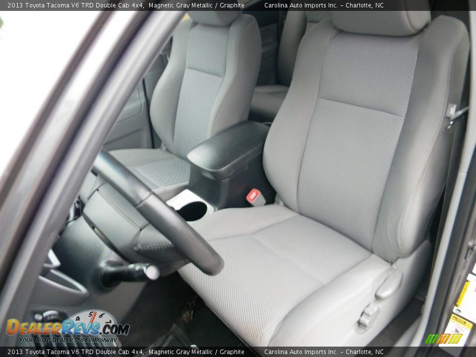 2013 Toyota Tacoma V6 TRD Double Cab 4x4 Magnetic Gray Metallic / Graphite Photo #19
