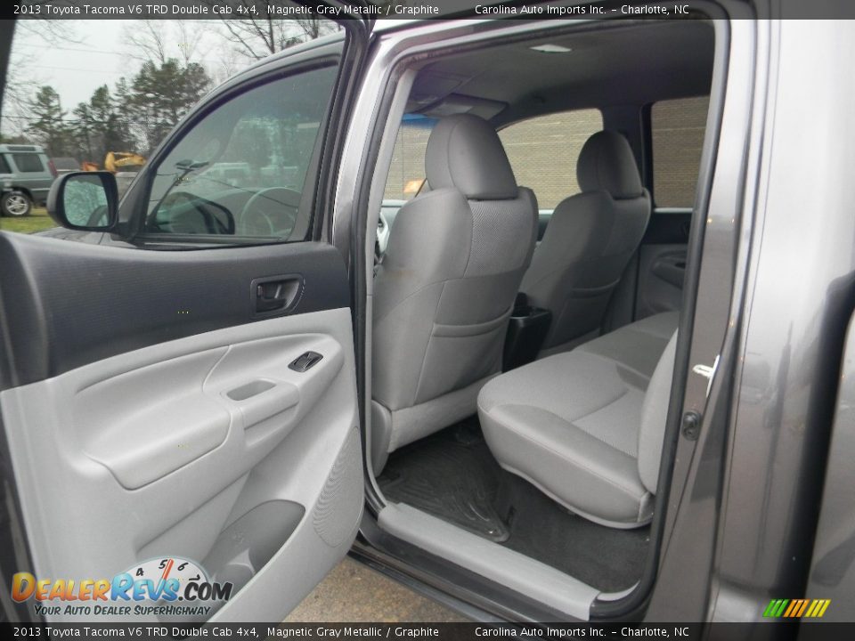 2013 Toyota Tacoma V6 TRD Double Cab 4x4 Magnetic Gray Metallic / Graphite Photo #20