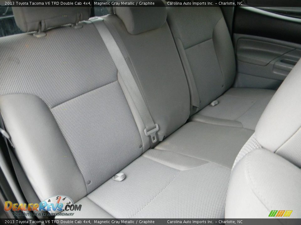 2013 Toyota Tacoma V6 TRD Double Cab 4x4 Magnetic Gray Metallic / Graphite Photo #24